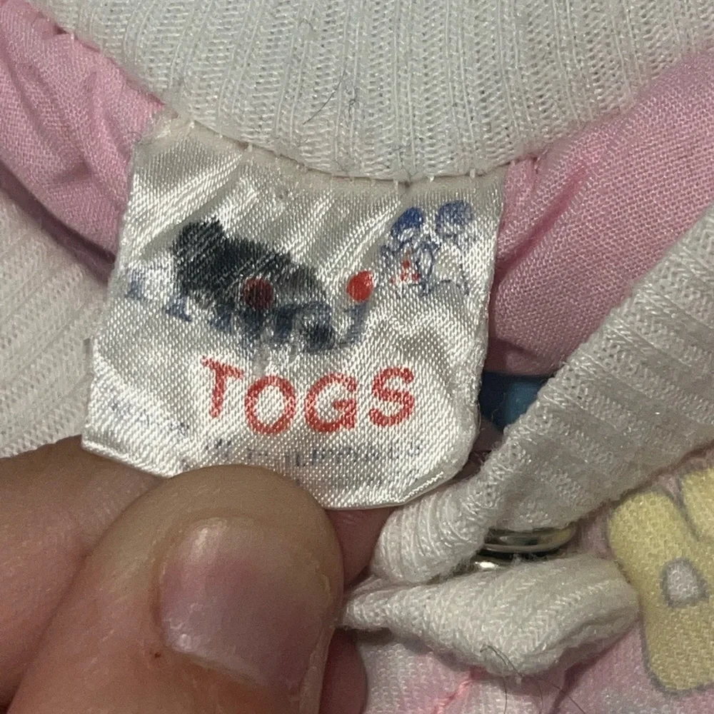 Vintage lined Mini Togs romper - Picture 3 of 3